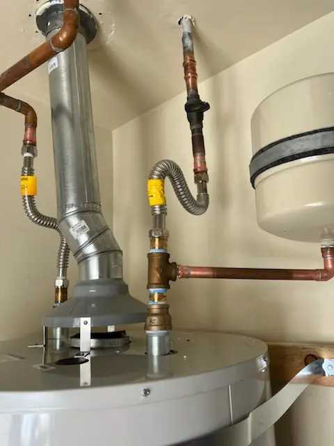 Water heater installation and plumbing repair in Belvidere