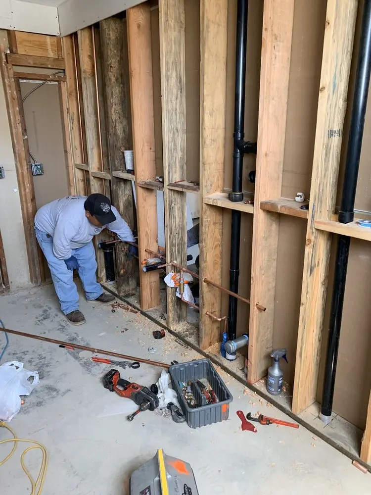 Commercial rough-in plumbing for Water Heater Replacement in Belvidere